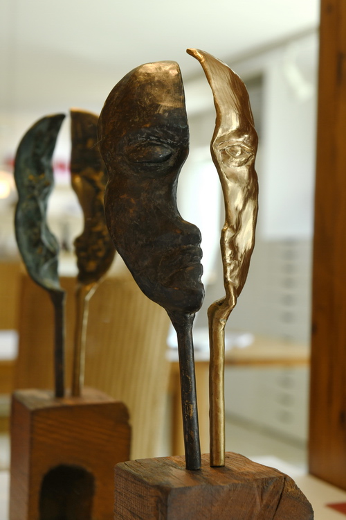 "Bilder, Bronzen und Schmuck", Ausstellung im Goldschmiede-Atelier Düren, Bonn, März 2020