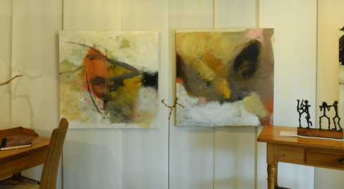 "Bilder, Bronzen und Schmuck", Ausstellung im Goldschmiede-Atelier Düren, Bonn, März 2020