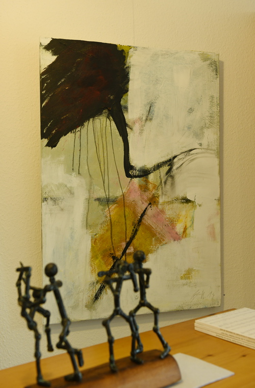 "Bilder, Bronzen und Schmuck", Ausstellung im Goldschmiede-Atelier Düren, Bonn, März 2020