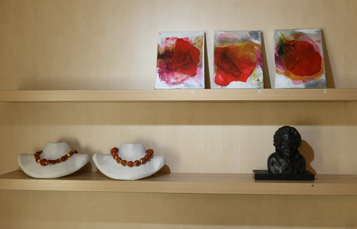"Bilder, Bronzen und Schmuck", Ausstellung im Goldschmiede-Atelier Düren, Bonn, März 2020