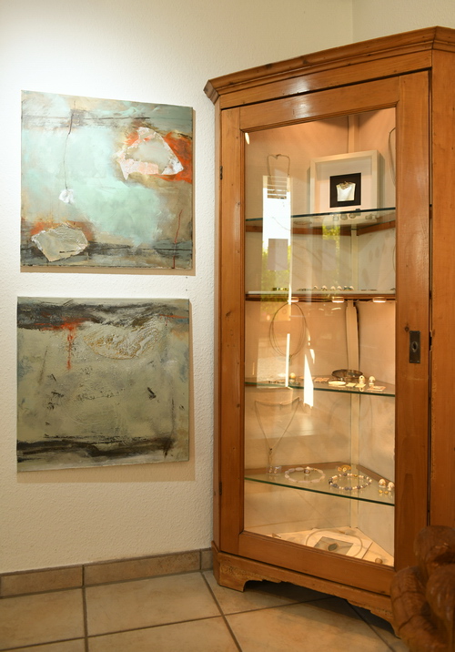 "Bilder, Bronzen und Schmuck", Ausstellung im Goldschmiede-Atelier Düren, Bonn, März 2020