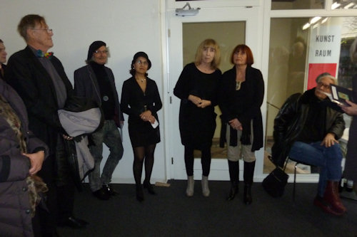 Vernissage im kunstraum remagen-mitte am 15.1.2012: Begrüßung