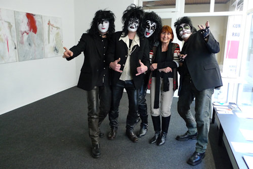 Karneval in Remagen 19.2.2012: Kiss was here